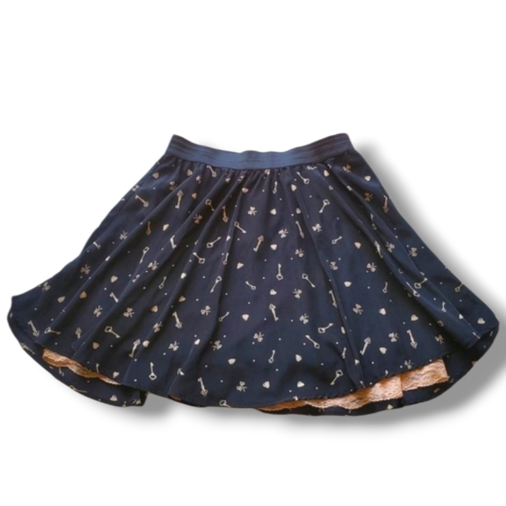 Adorable Pastel Goth Mini Skirt